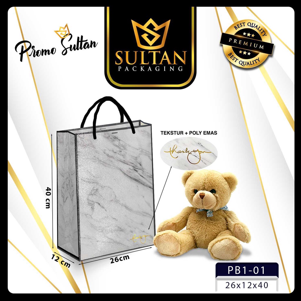 Paper Bag - Goodie Bag - Tas Souvenir - Kantong Kado - Tas Hampers - Motif - PB1 - Image 2