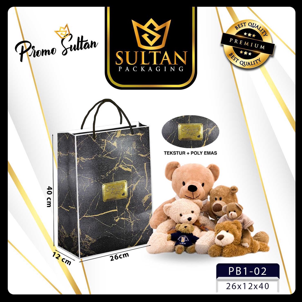 Paper Bag - Goodie Bag - Tas Souvenir - Kantong Kado - Tas Hampers - Motif - PB1 - Image 3