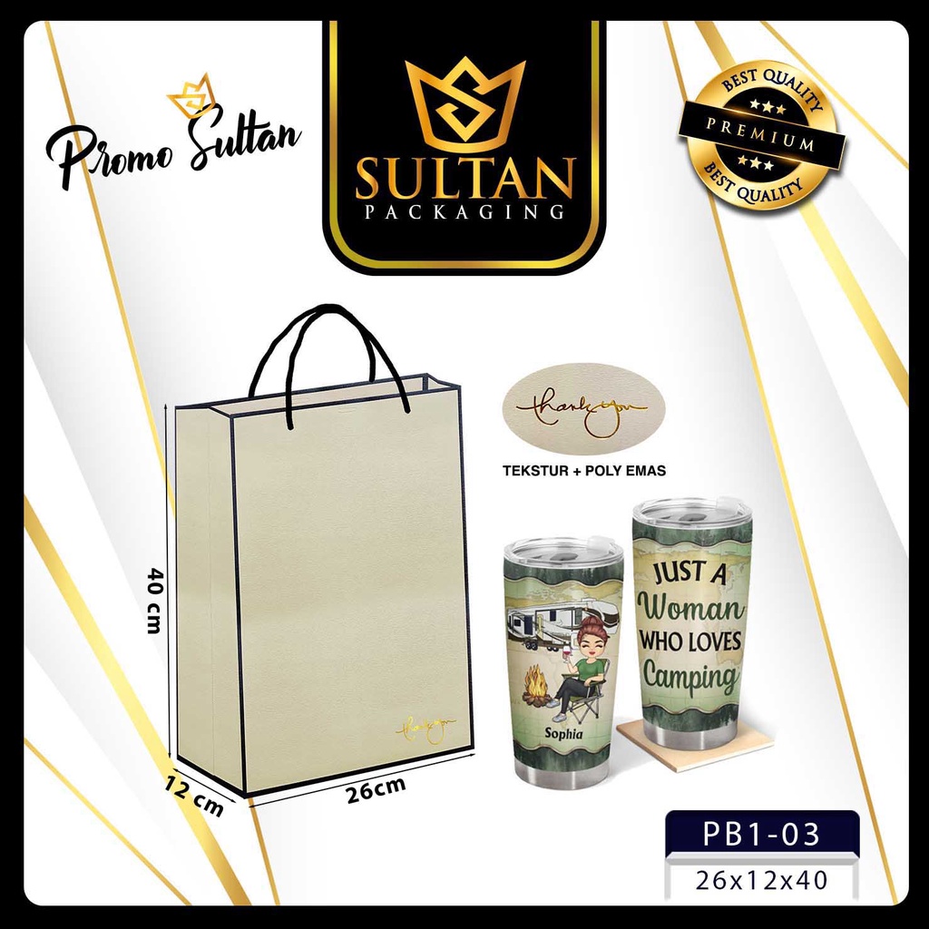 Paper Bag - Goodie Bag - Tas Souvenir - Kantong Kado - Tas Hampers - Motif - PB1 - Image 4