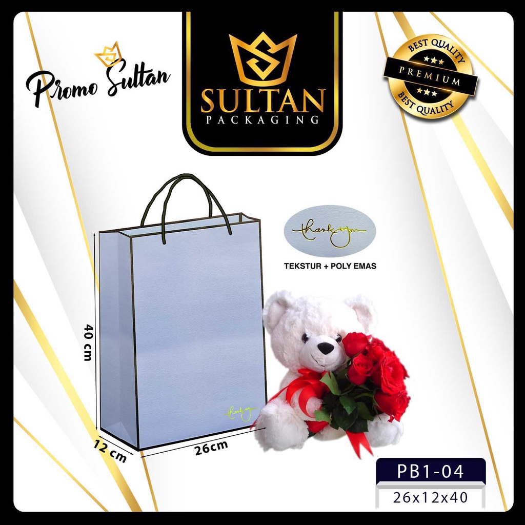 Paper Bag - Goodie Bag - Tas Souvenir - Kantong Kado - Tas Hampers - Motif - PB1 - Image 5