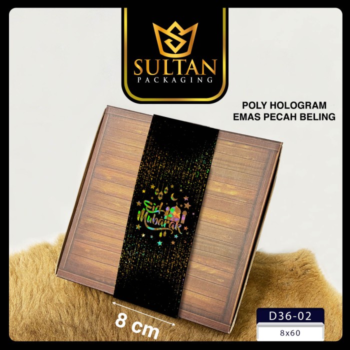 Sleeve Kue|Sleeve Kotak Kue|Sleeve Idul Fitri|Paper Belt Lebaran| D36 - Image 3
