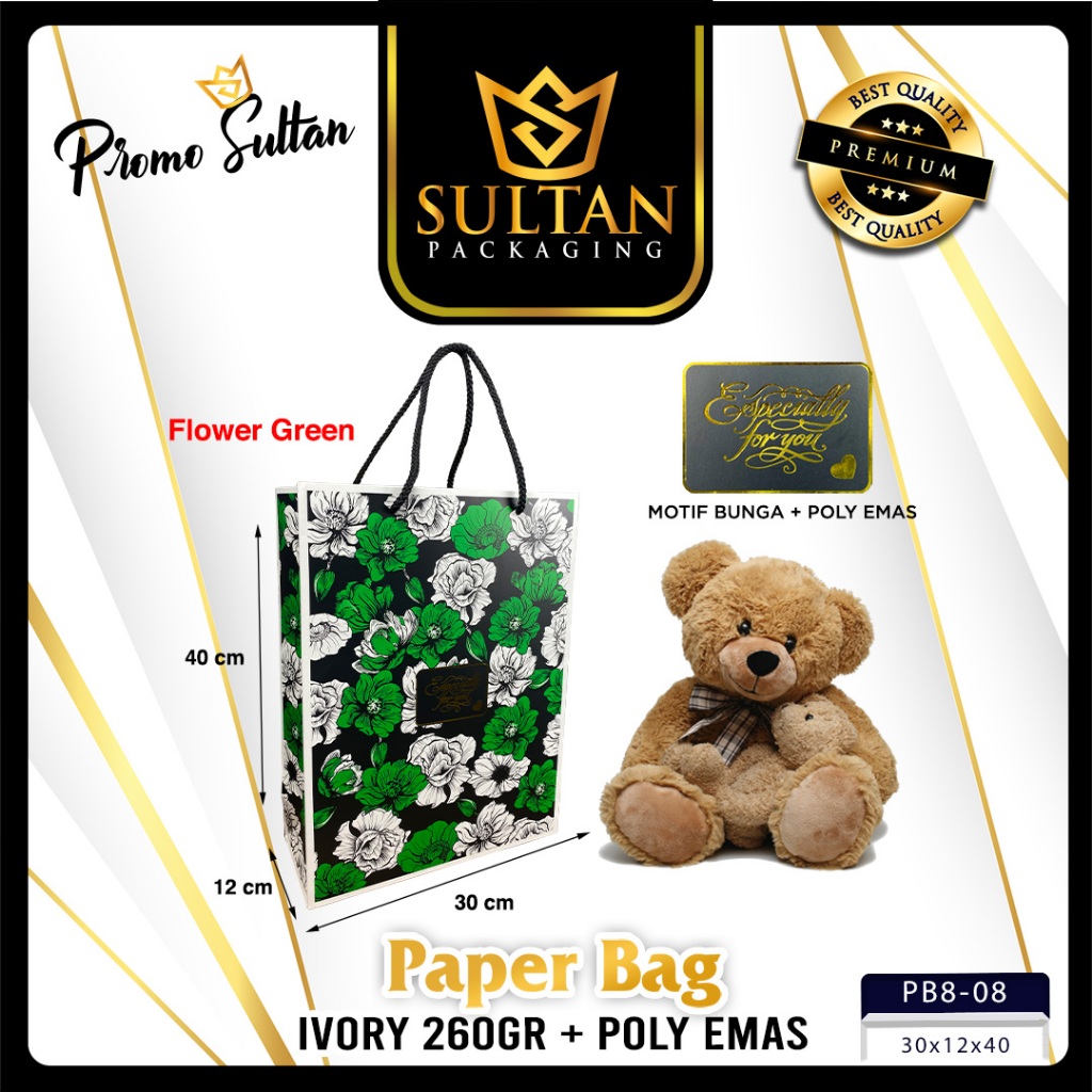Paper Bag - Goddie Bag Rose Marble - Tas Hadiah aestetic kado ulang tahun jumbo - PB8 - Image 8