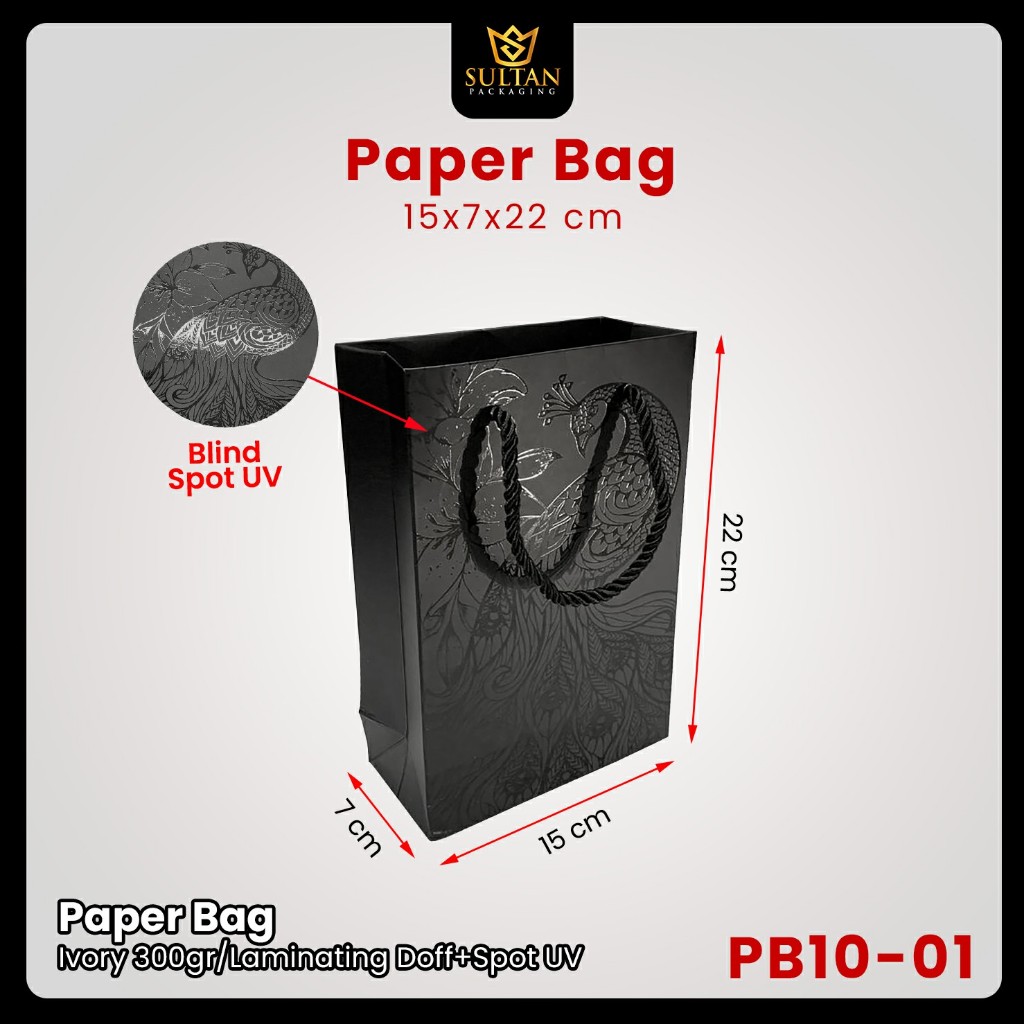 Paper Bag Hadiah Jumbo / Premium Gift Bag / Tas Kado Jinjing / PB10 - Image 2