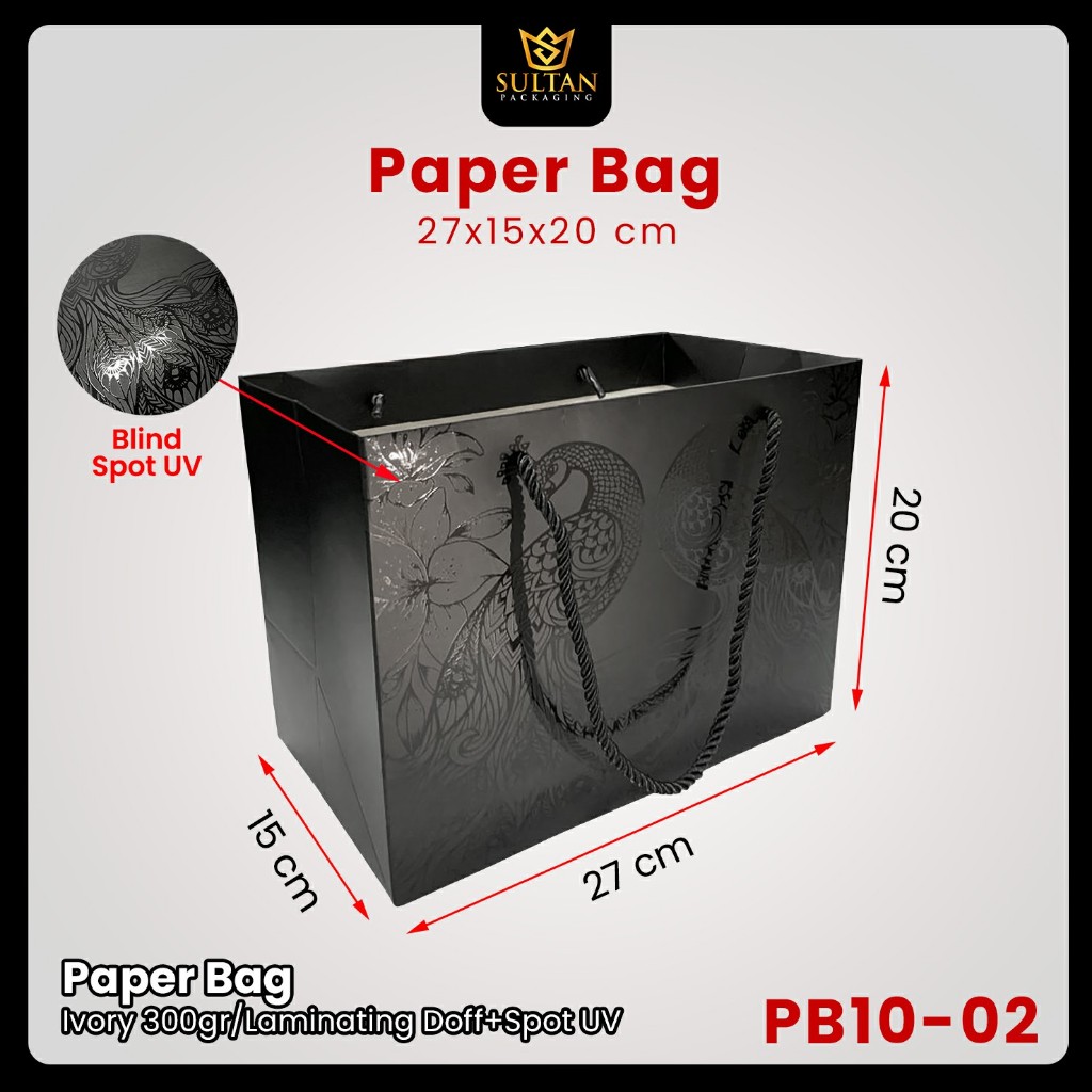 Paper Bag Hadiah Jumbo / Premium Gift Bag / Tas Kado Jinjing / PB10 - Image 3