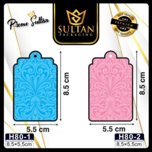 SULTAN - Hangtag Polos - Tag Aksesoris Hiasan Kado Polos - H80