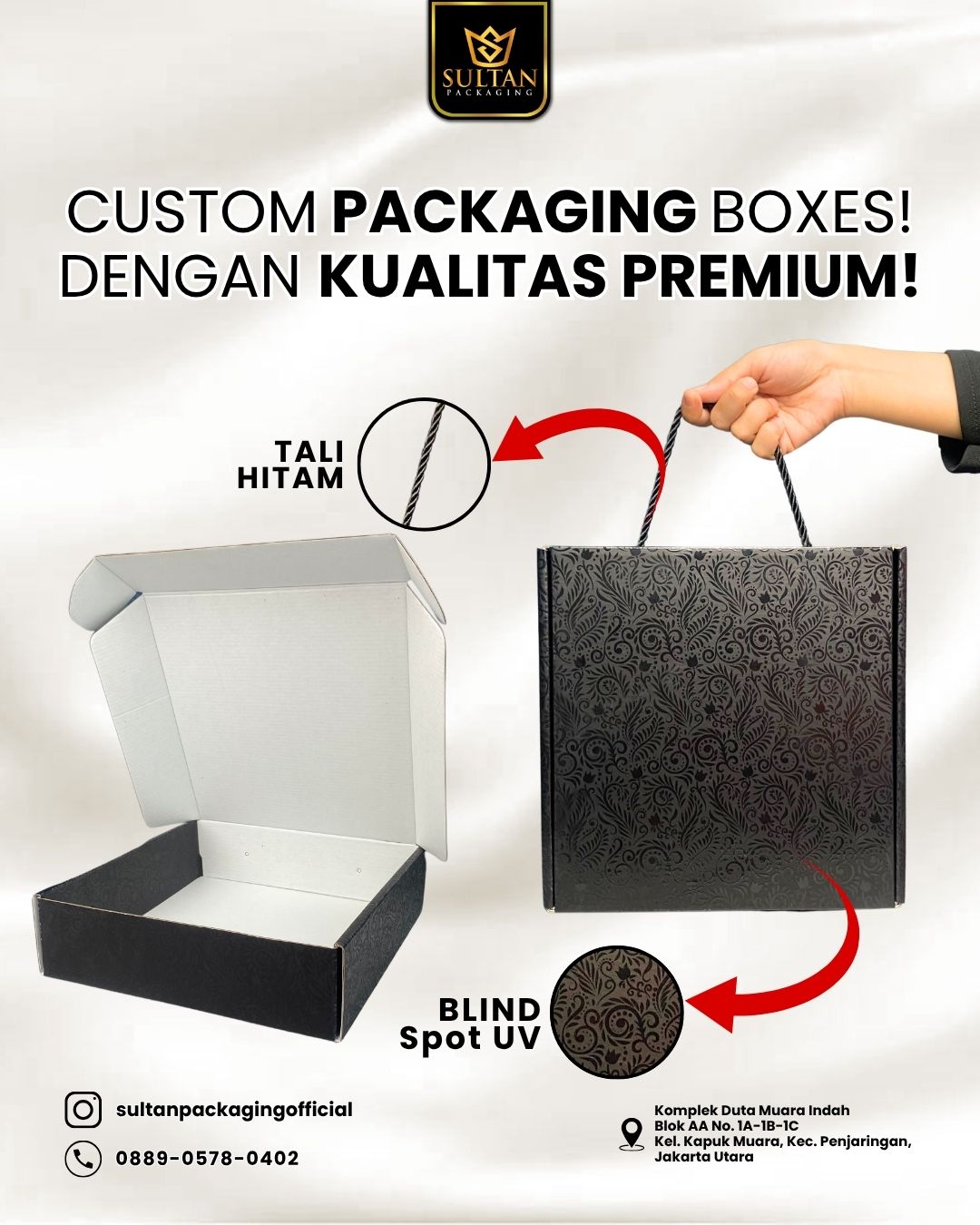 Kraft Box eco-friendly Sultan Packaging