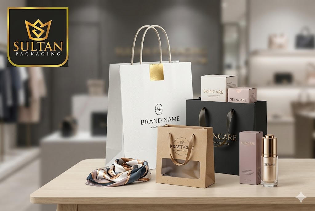 Berbagai ukuran paper bag custom untuk brand fashion dan skincare