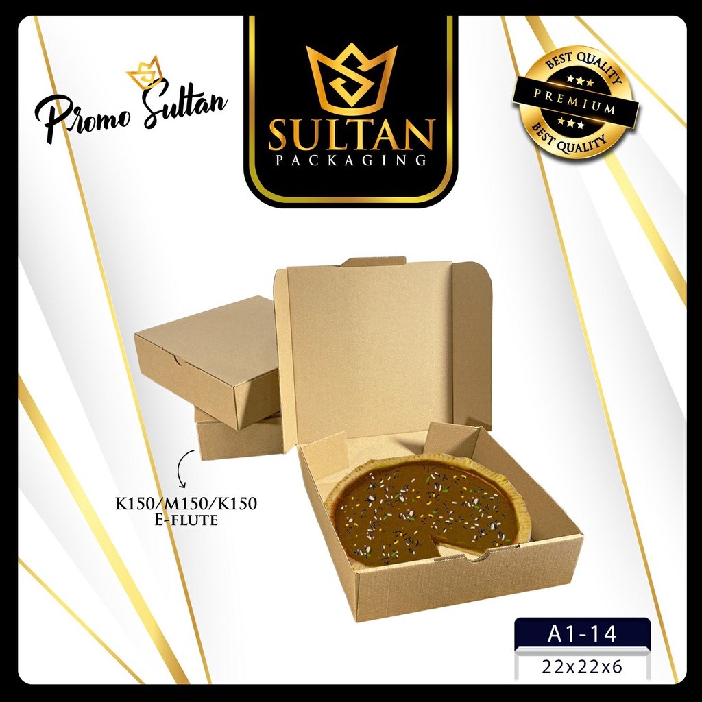 Cake Box - Dus Hampers Makanan - Kotak Makanan - Food Grade - A1-14 - Image 3