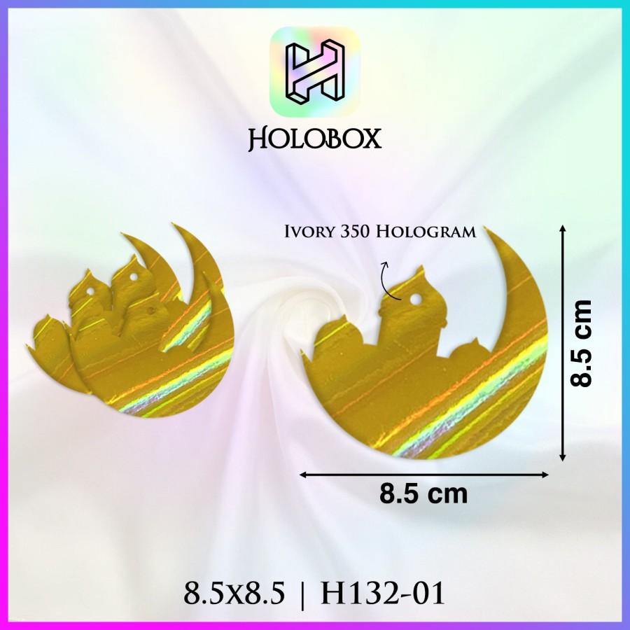 HANGTAG HOLOGRAM|POLOS|MURAH|KARTU UCAPAN|HIASAN|LABEL|AKSESORIS|H131 - Image 5