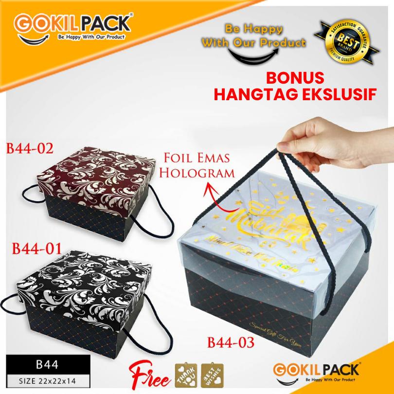 KOTAK KADO|KUE|PACKAGING|SERBAGUNA|DUS|BOX|GIFT|CAKE|B44