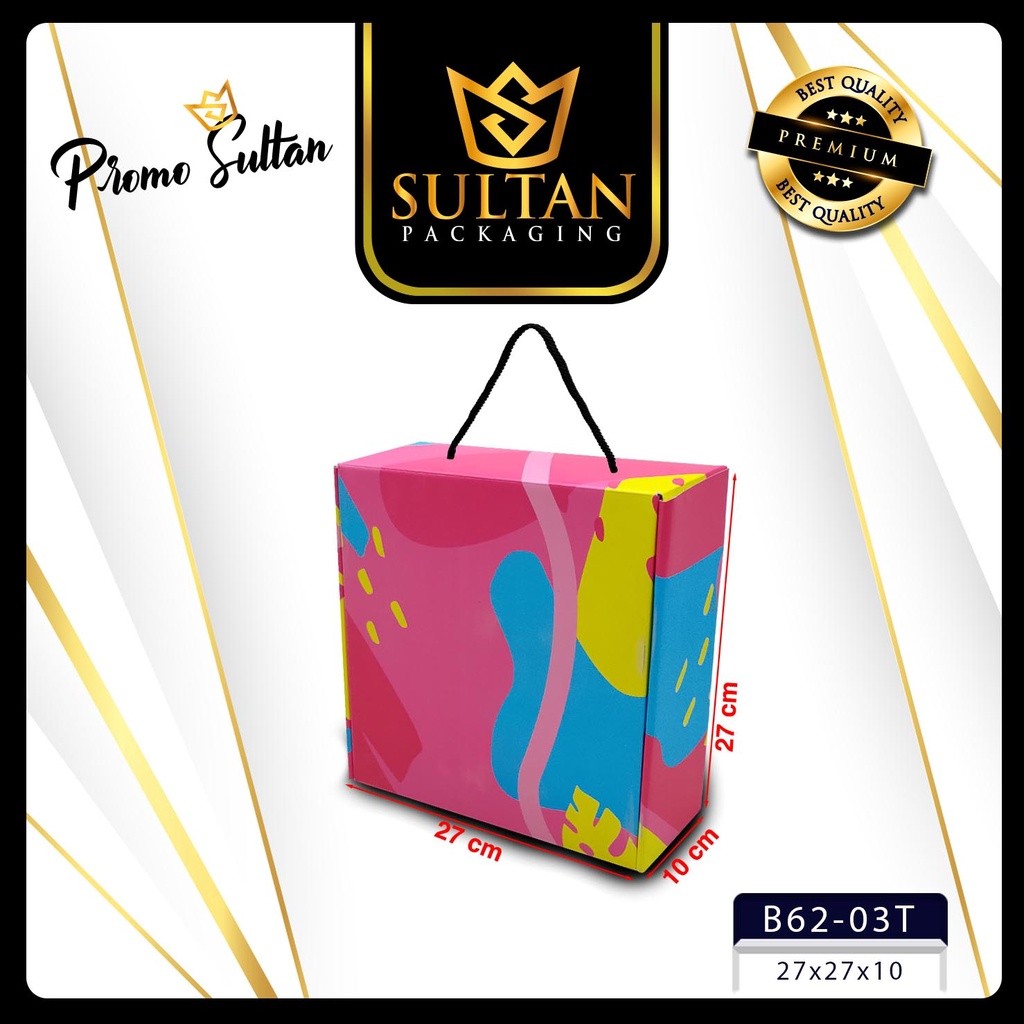 Box Hampers - Gift Box Colorful - Kotak Kado Jumbo Tebal - B62-03 - Image 8
