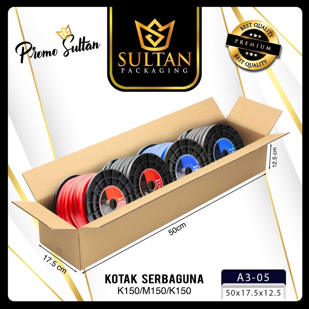Box Packaging - Kotak Kardus Uk 50x17x12 Cm - Kardus Packaging Panjang - A3-05 - Image 3