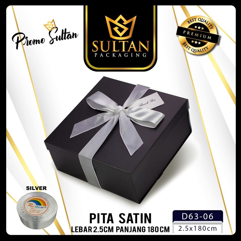 SULTAN - Pita Satin - Pita Kado Panjang Warna Warni - D63 - Image 4