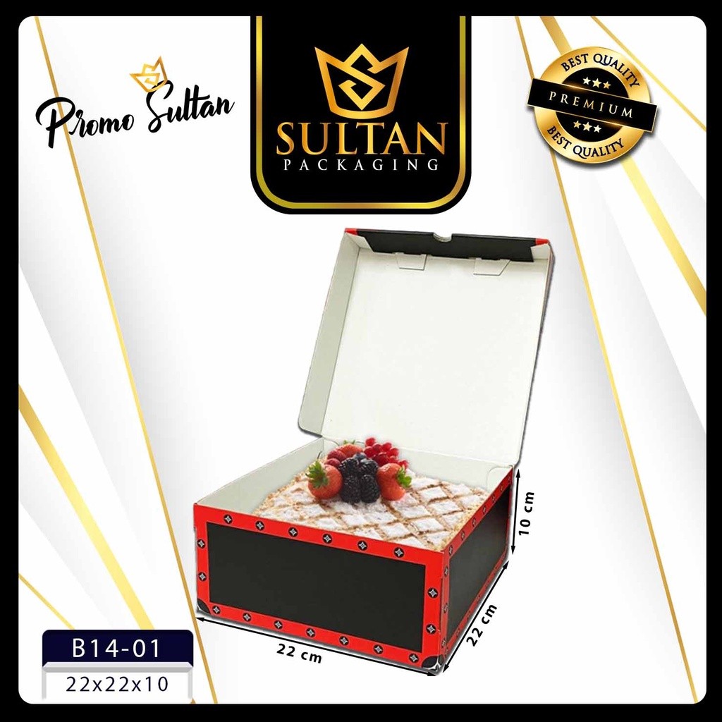 Cake Box - Kotak Kue Ulang Tahun - Dus Kue Mewah - B14 - Image 3