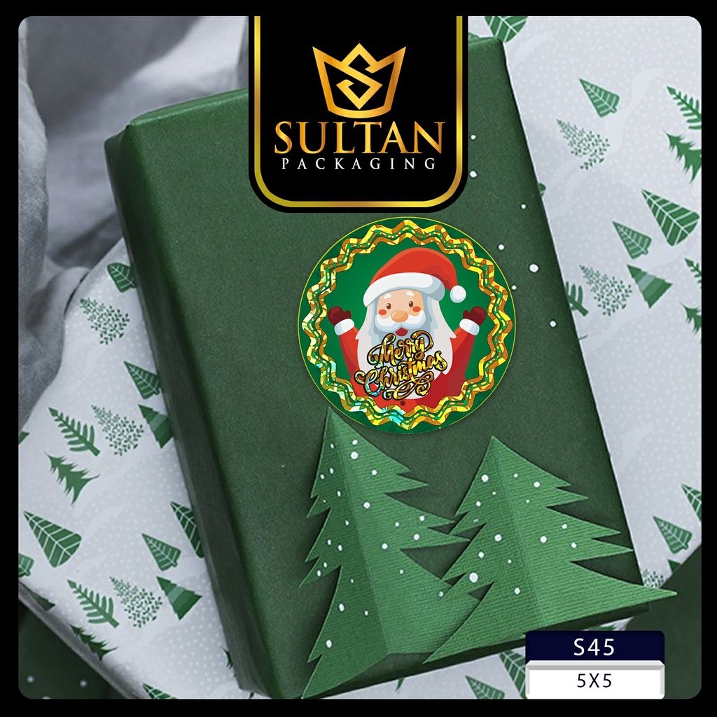 Sticker Natal - Sticker Merry Chrismas - Sticker Isi 25 Pcs - 45 - Image 6