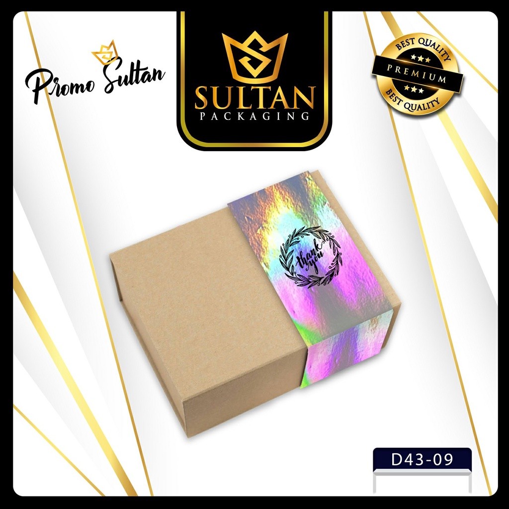 Sleeve Box Thanks you - Paperbelt Dekorasi Box Hadiah Ucapan TerimakasihD43 - Image 9