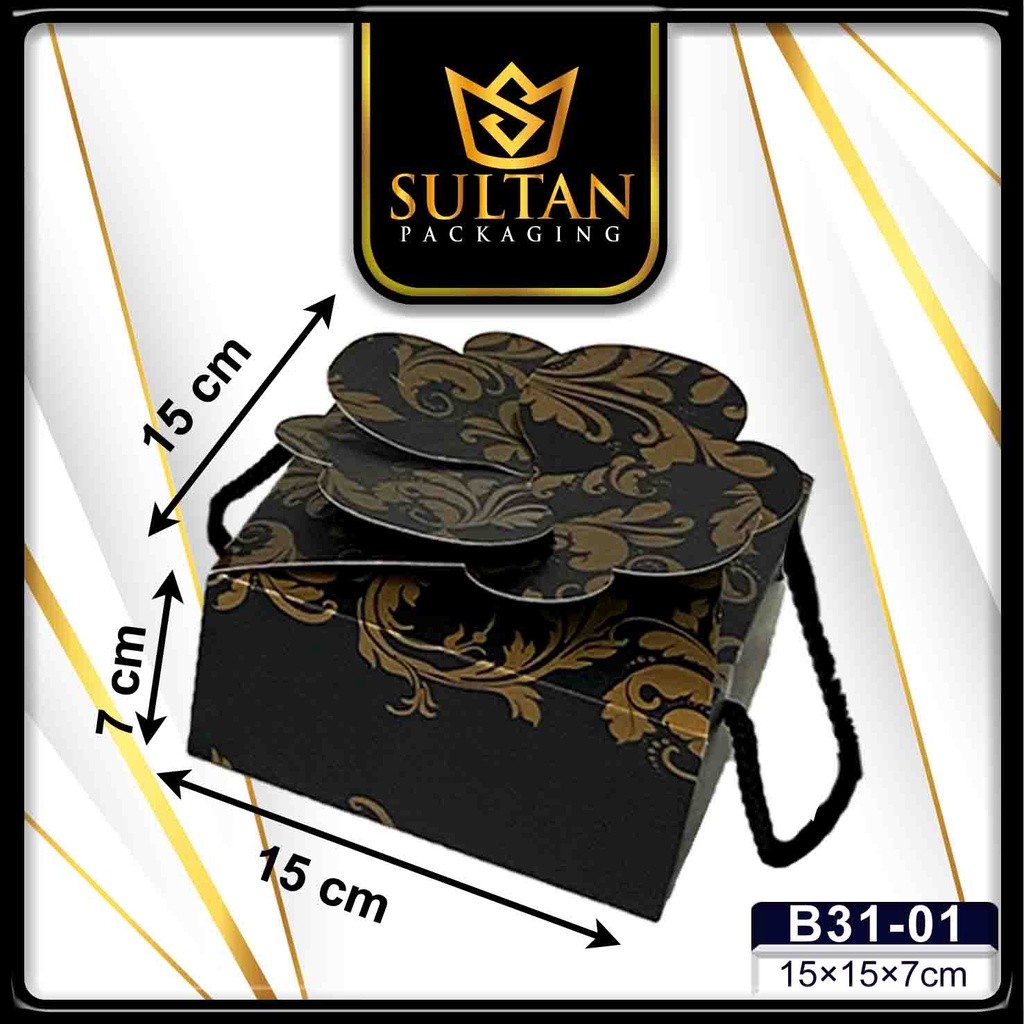Clover Box - Kotak Hadiah Toples - Box Kado Ulang Tahun - B31 - Image 2