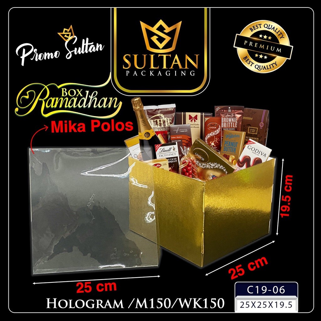Kotak Kue Lebaran|Kotak Kado|Dus Packaging Idul Fitri|Box Mika|Hampers| C19-03 - Image 8