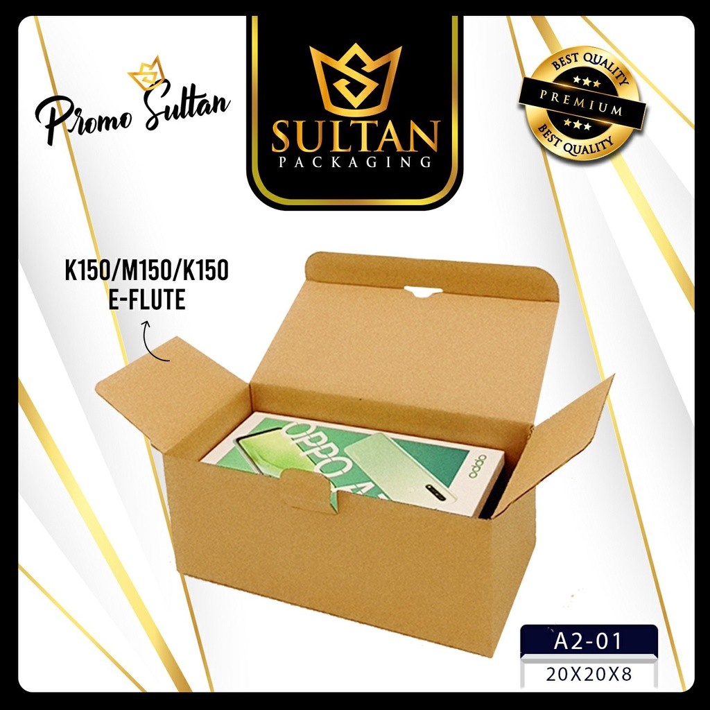 Box Packaging - Dus Penyimpanan Barang - Kardus Model Kunci Ukuran 20x10x8cm - A2-01 - Image 2