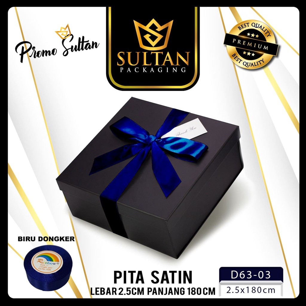 SULTAN - Pita Satin - Pita Kado Panjang Warna Warni - D63 - Image 8