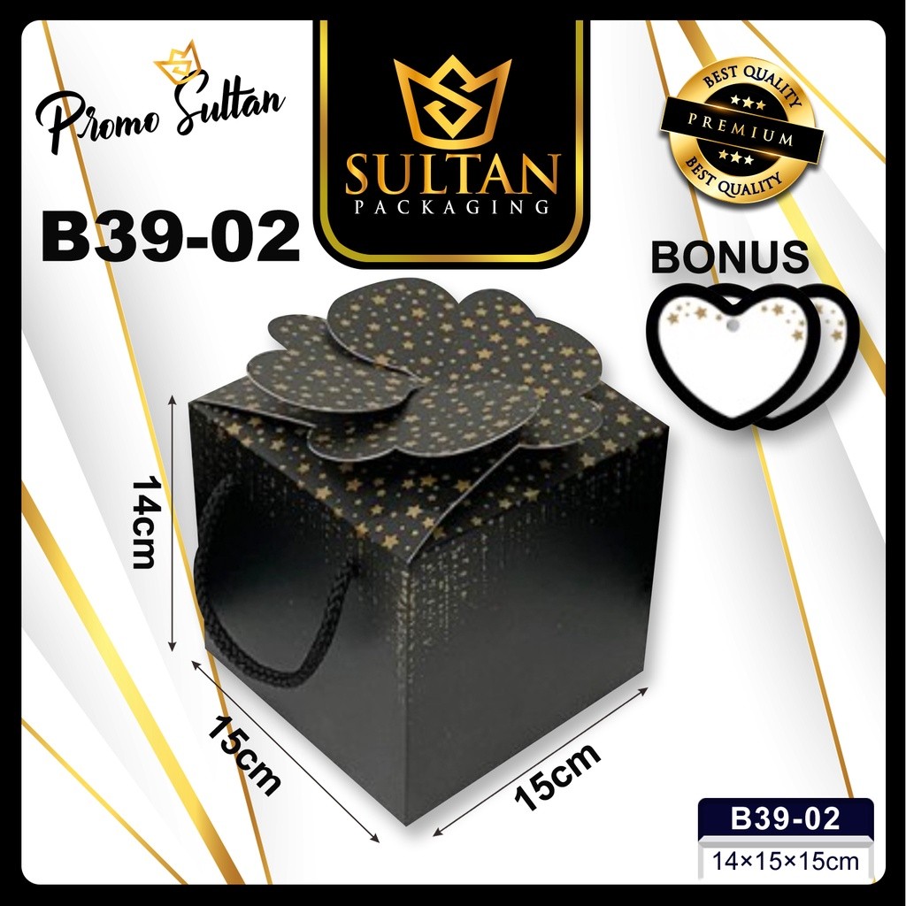 Clover Box - Dus Toples - Kotak Hadiah Mewah - Kotak Kado Ulang Tahun - B39 - Image 4