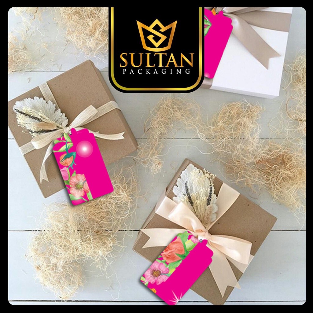 Hangtag Pink|Hangtag Murah|Hiasan|Label|Aksesoris Packaging|H106 - Image 2