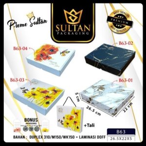 Kotak Kue|Kado|Hampers|Cake|Serbaguna|Dus|Box|Packaging|B63