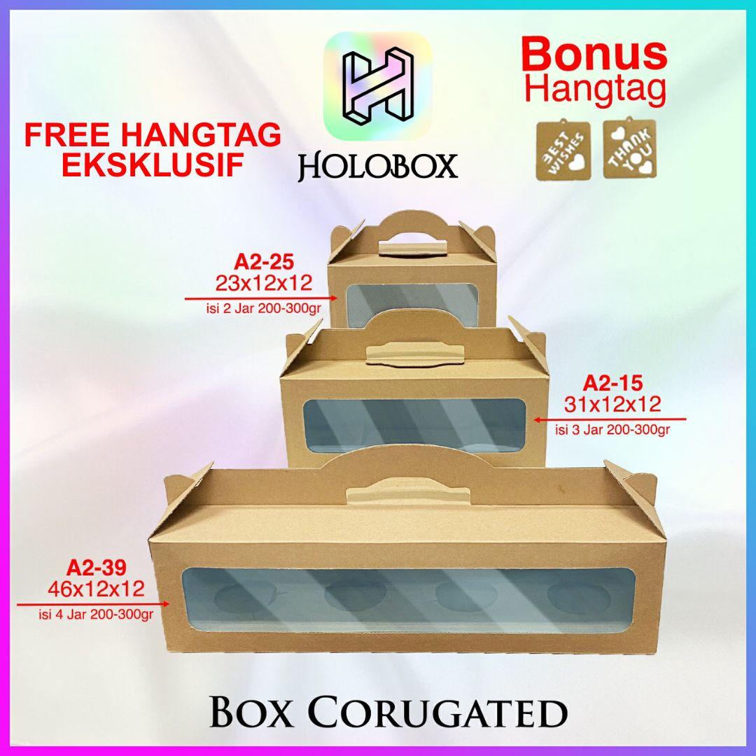 KOTAK TOPLES|KUE|PACKAGING|BOX|DUS|500 ML|JAR|HAMPERS|GABLE|