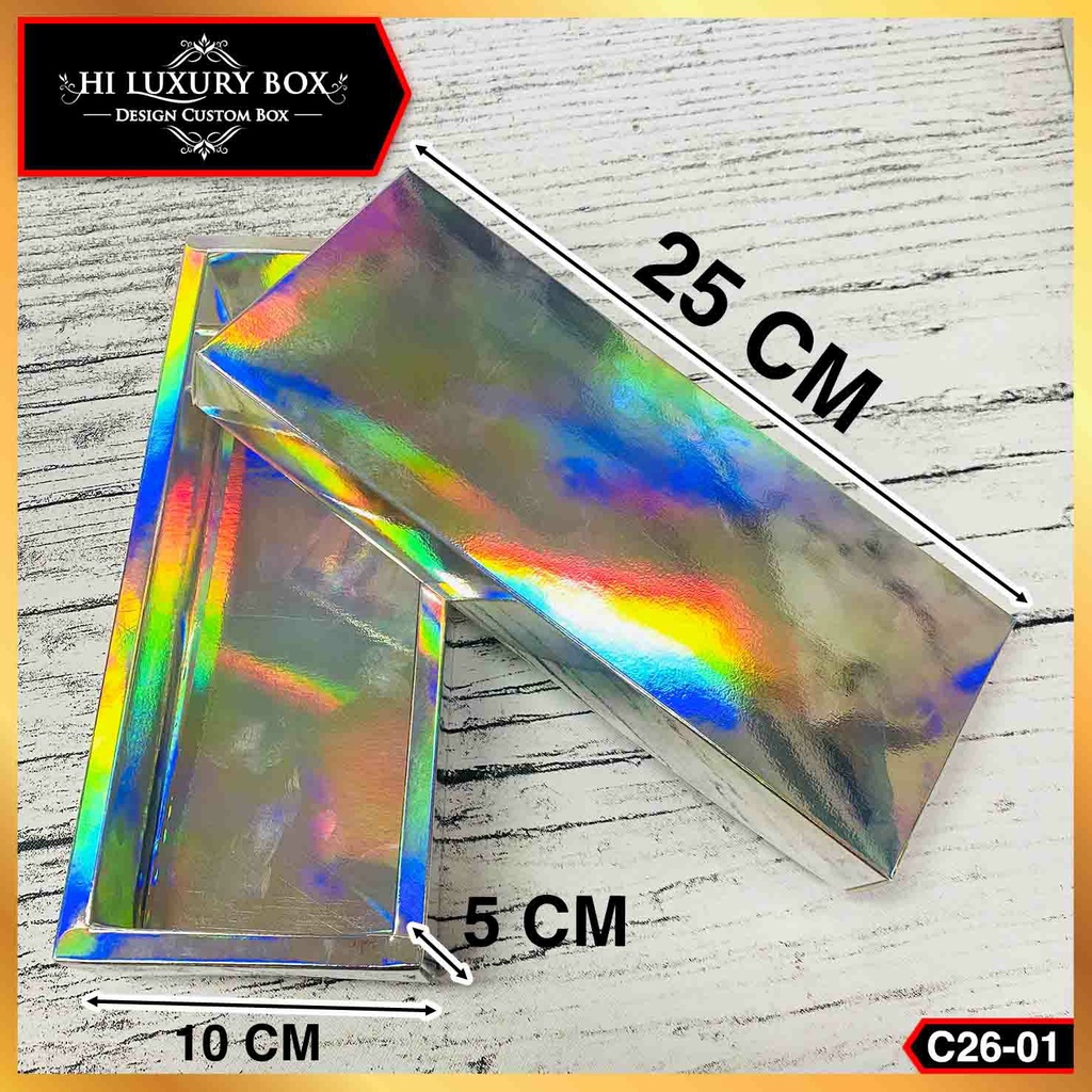 Box Hologram|Kotak Kado|Gift Box|Souvenir|Dompet|C26