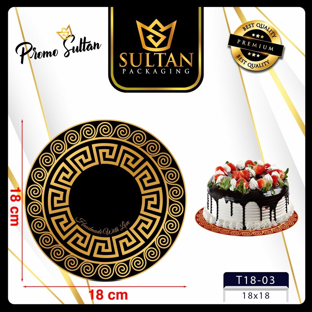 Cake Board - Alas Hologram - Perlengkapan Dekorasi Kue -T21 - Image 4