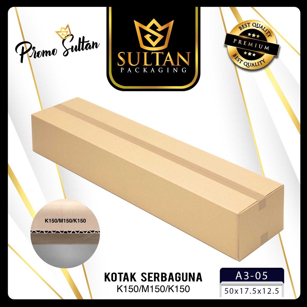 Box Packaging - Kotak Kardus Uk 50x17x12 Cm - Kardus Packaging Panjang - A3-05 - Image 4