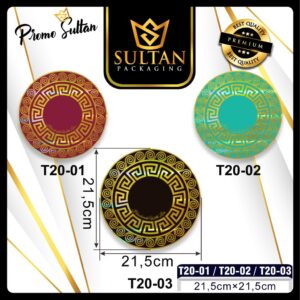 Cake Board - Tatakan Kue Bulat - Tatakan Kue Ukuran 22x22 -T20
