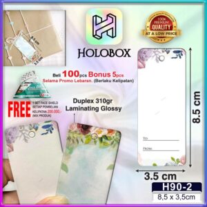 Hangtag|Hangtag murah|Hangtag bunga|Hangtag Flower|H90