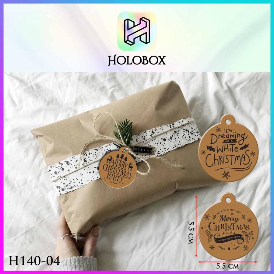HANGTAG NATAL|MERRY CHRISTMAS|HOLOGRAM|SILVER|HIASAN|AKSESORIS|H140 - Image 5