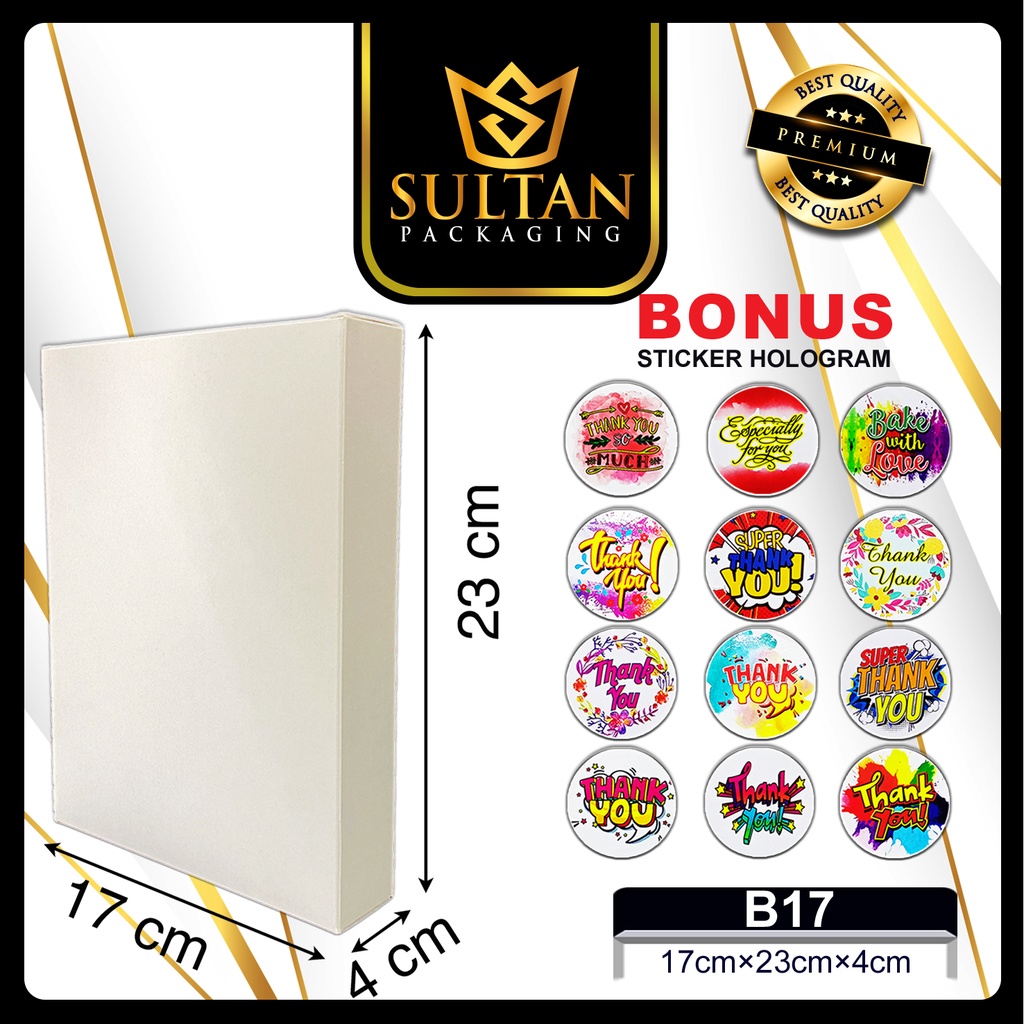 Kotak Packaging - Kotak Kemasan - Box Souvenir Hadiah - B17
