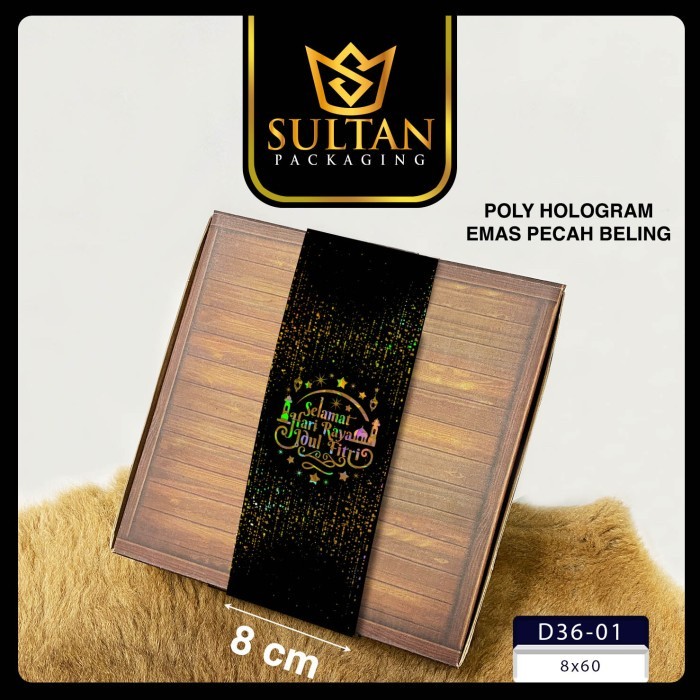 Sleeve Kue|Sleeve Kotak Kue|Sleeve Idul Fitri|Paper Belt Lebaran| D36 - Image 2