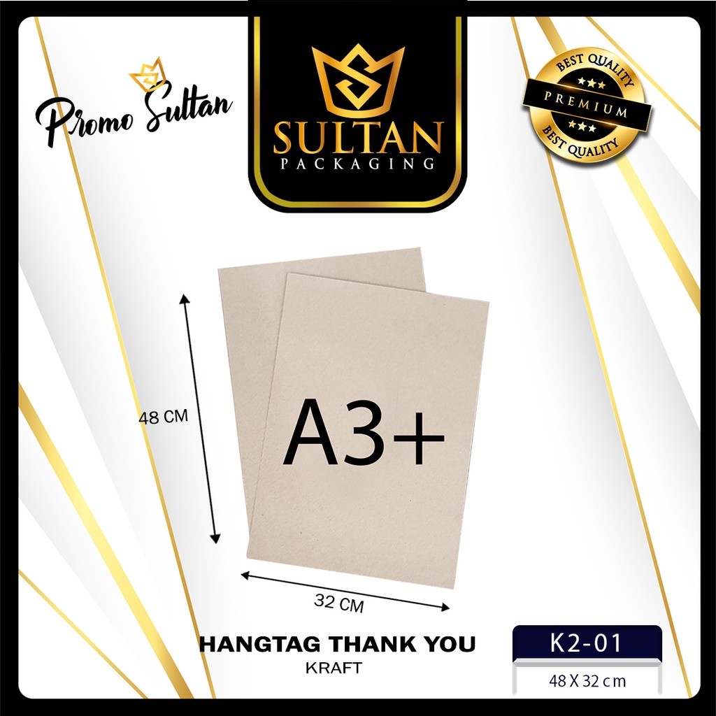 Kertas Samsom - Kertas Coklat A3 + A4 280 Gram Isi 10 Lembar - K2 - Image 2