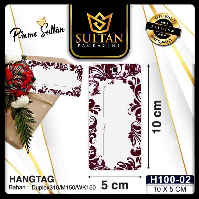 Hangtag - Tag Label - Label Aksesoris isi 20 Pcs - Tag Label PremiumH100 - Image 3