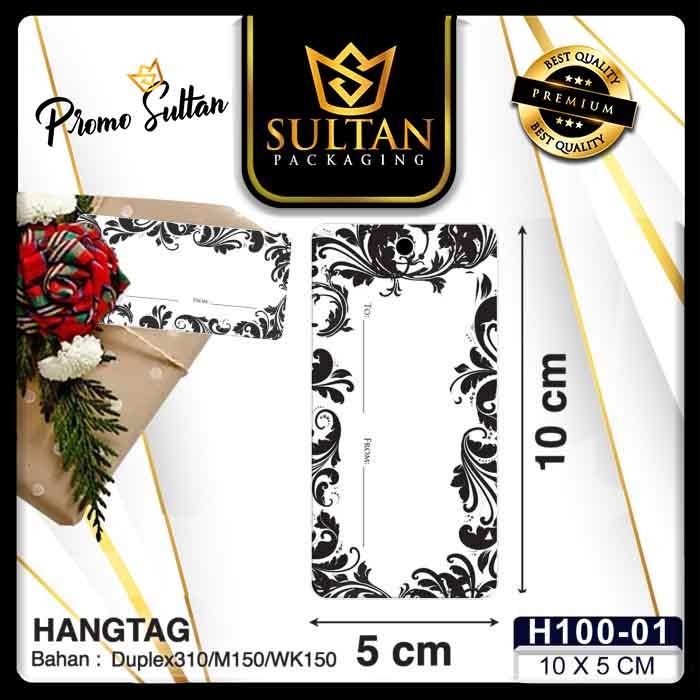 Hangtag - Tag Label - Label Aksesoris isi 20 Pcs - Tag Label PremiumH100 - Image 2