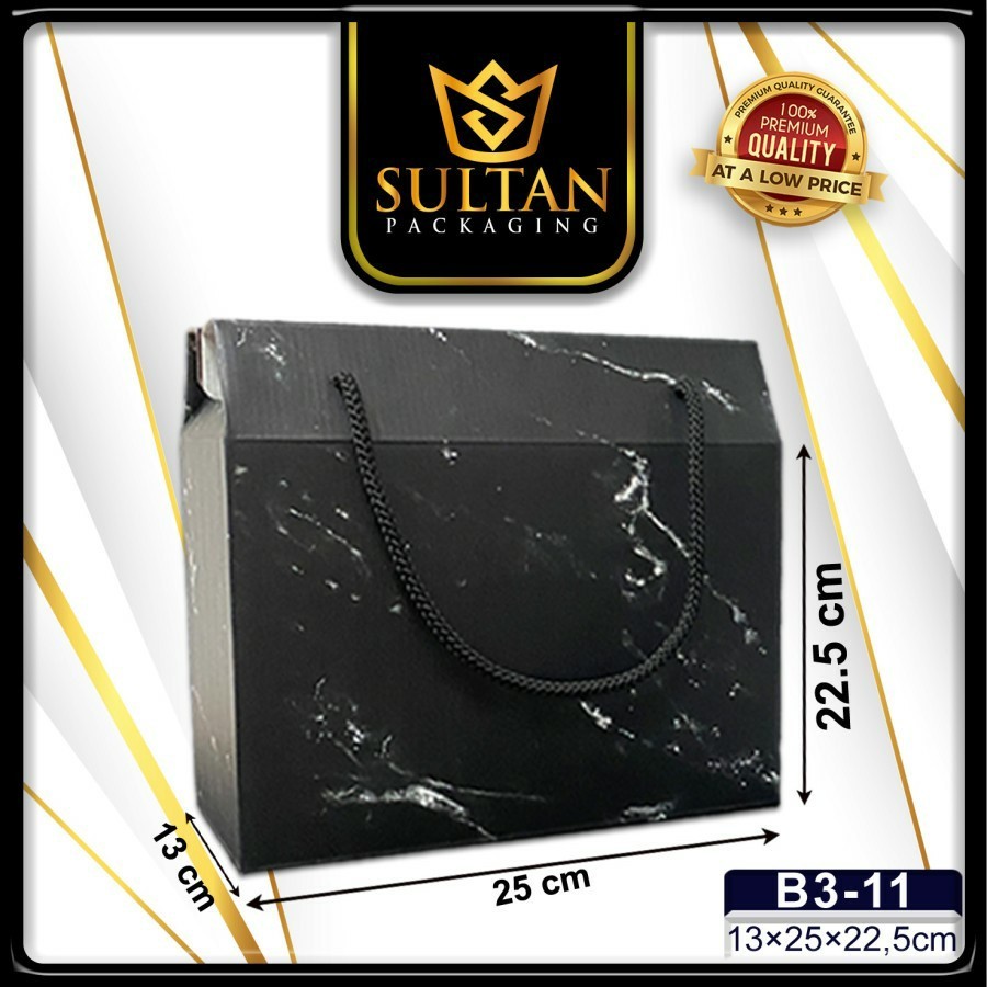 Box Hampers - Box Kado Besar Motif Marble - Kotak Hadiah Souvenir Jumbo - B3 - Image 4