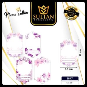 Hangtag - Tag Label Aksesoris - Hangtag Ucapan - Label Hangtag Hadiah - H97