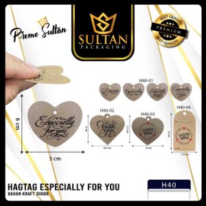 Hangtag|Hangtag Murah|Hangtag Kraft|Hangtag Especially For You|H40