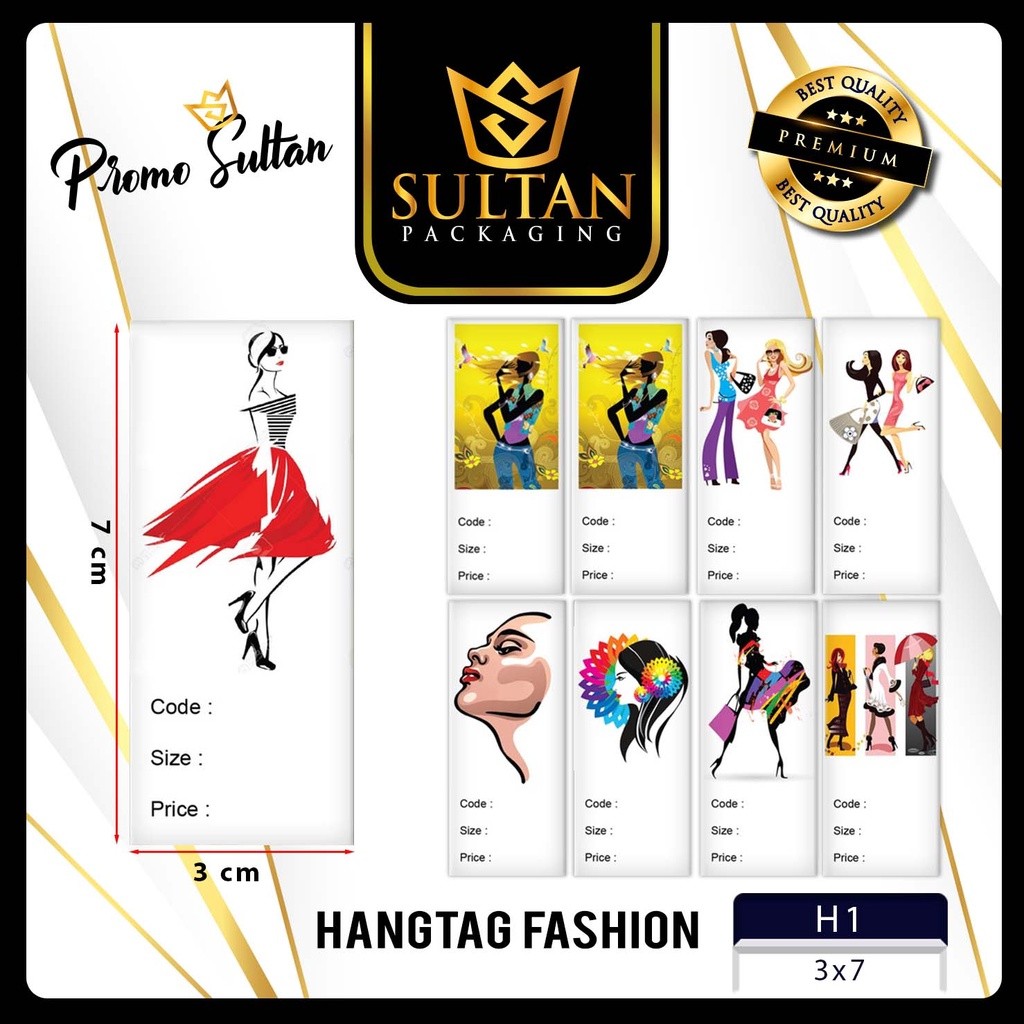 Hangtag Motiff-Hangtag Baju-Label Baju-LabelKertas-H1