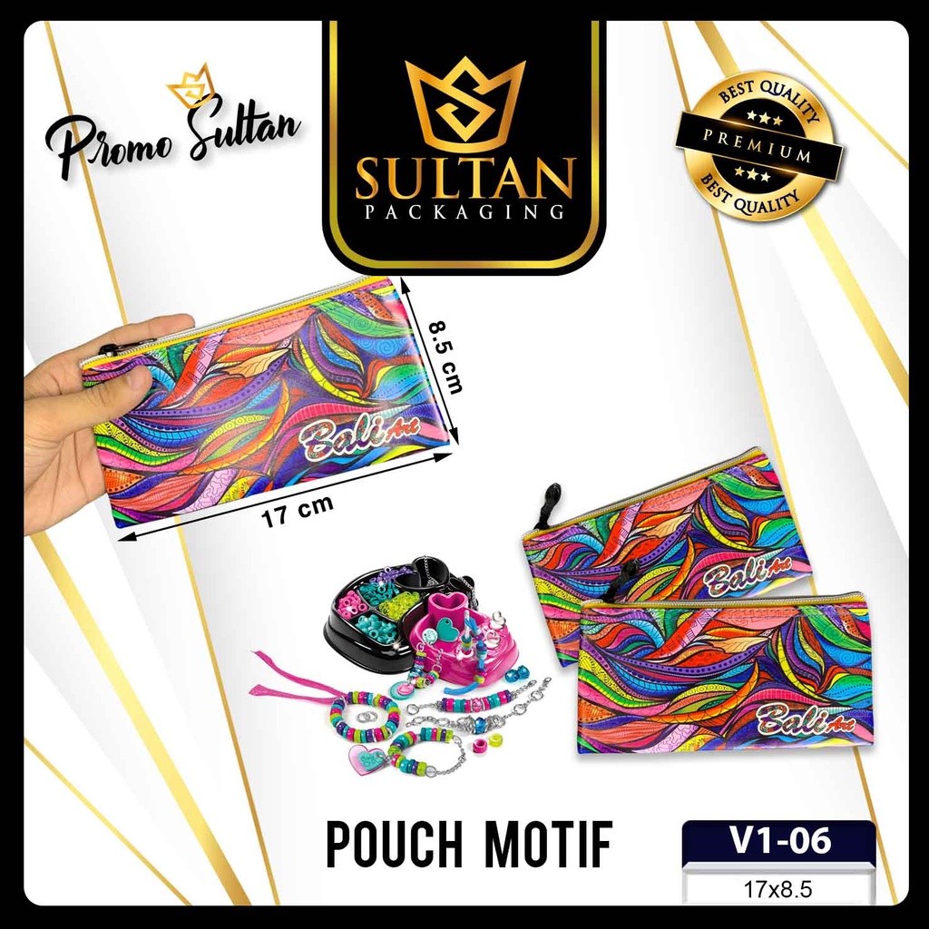 Vielsa Tas Pouch Bag Clutch Waterproof Pria Wanita Travel Handbag V1 - Image 6