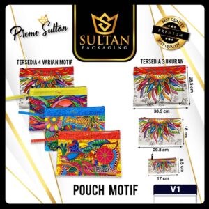 Vielsa Tas Pouch Bag Clutch Waterproof Pria Wanita Travel Handbag V1