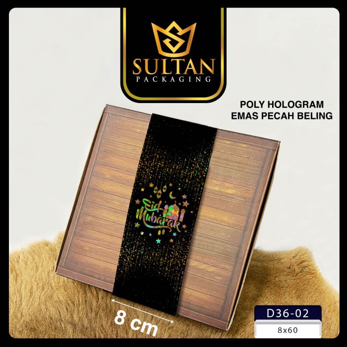 Sleeve Kue|Sleeve Kotak Kue|Sleeve Idul Fitri|Paper Belt Lebaran| D36 - Image 3