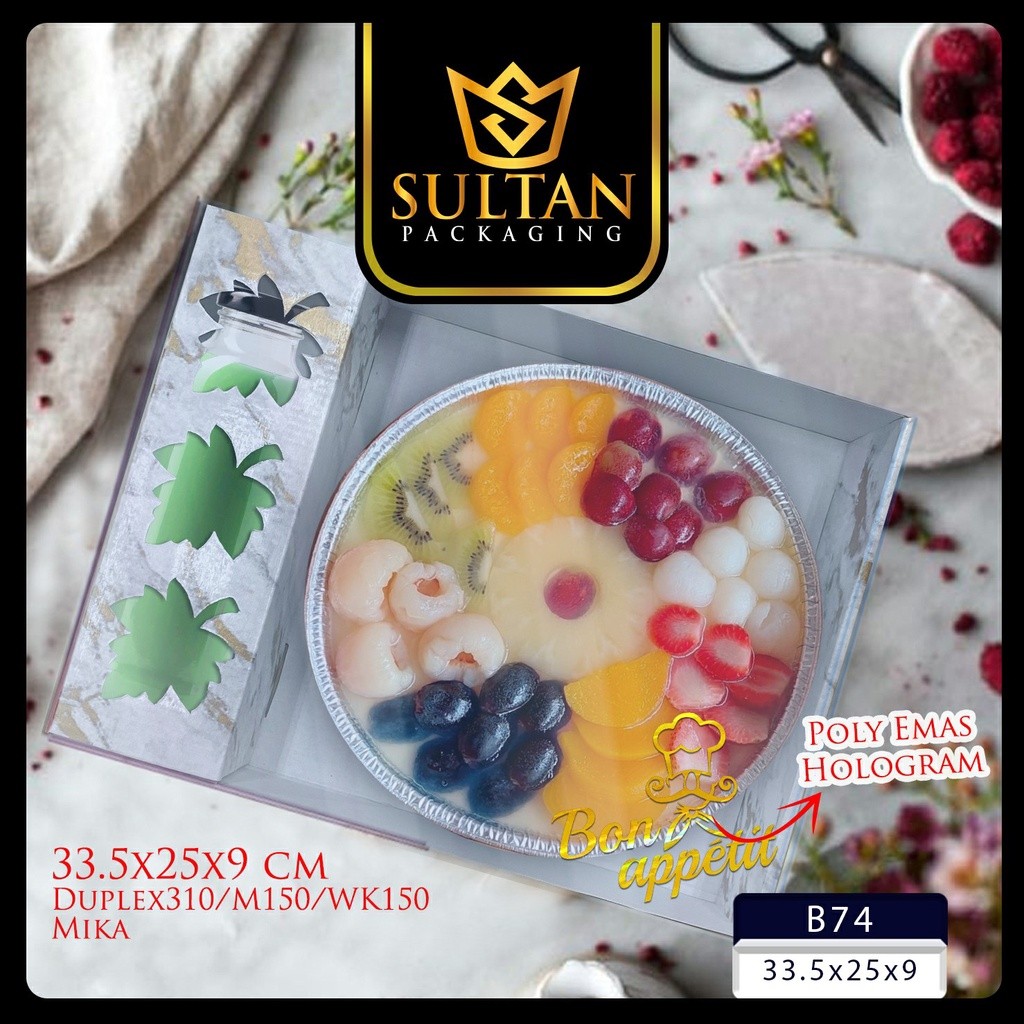 Cake Box - Kotak Kue Mika - Box Kue Tutup Transparan - A1-28 - Image 7