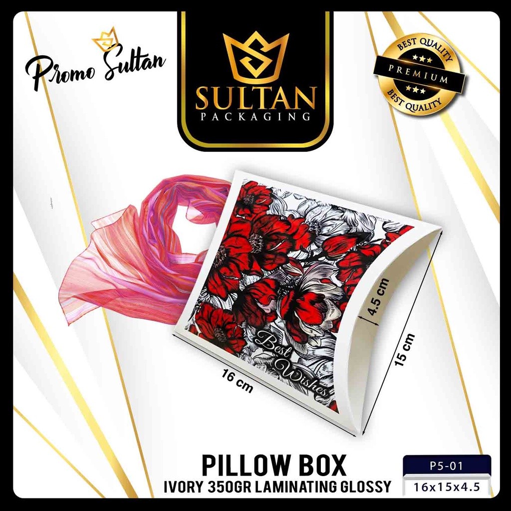 Pillow Box - Box Souvenir - Kotak Hadiah Unik - P5 - Image 2