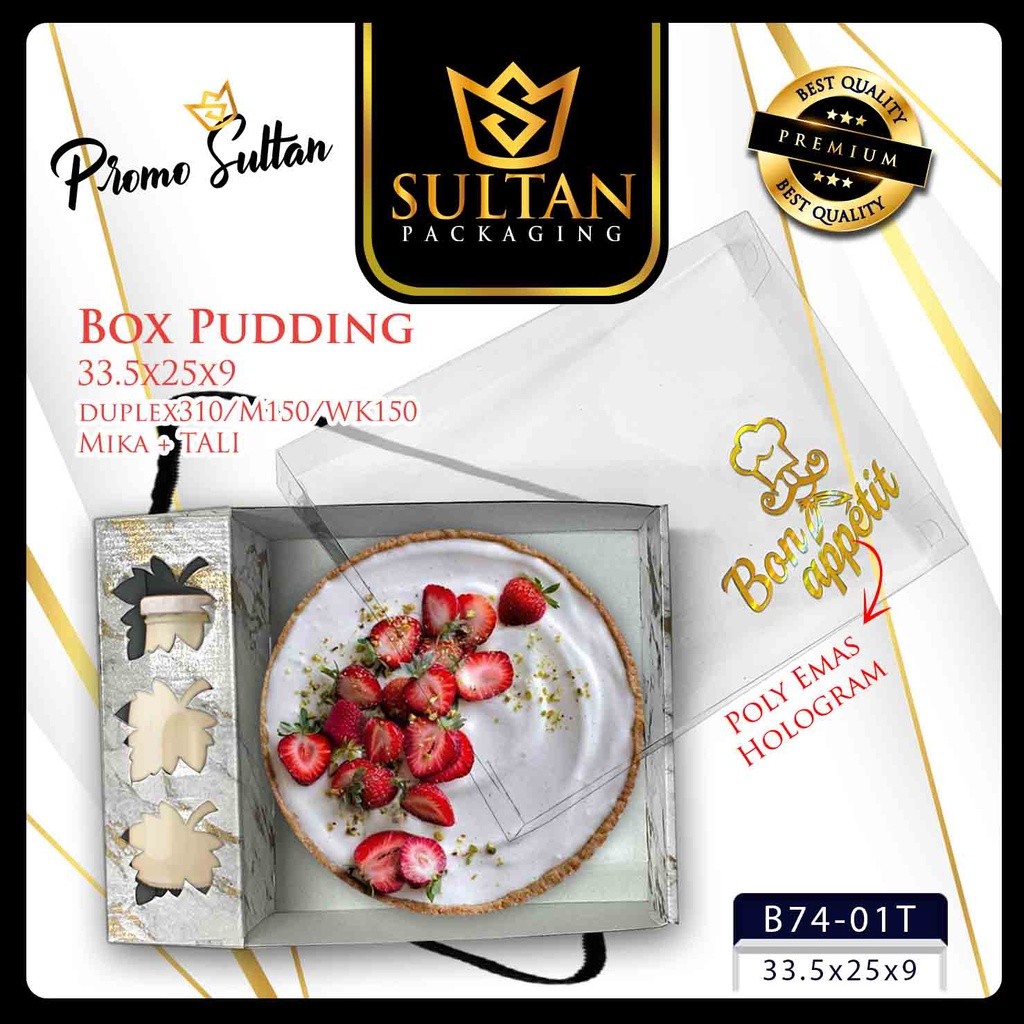 Cake Box - Kotak Kue Mika - Box Kue Tutup Transparan - A1-28 - Image 8