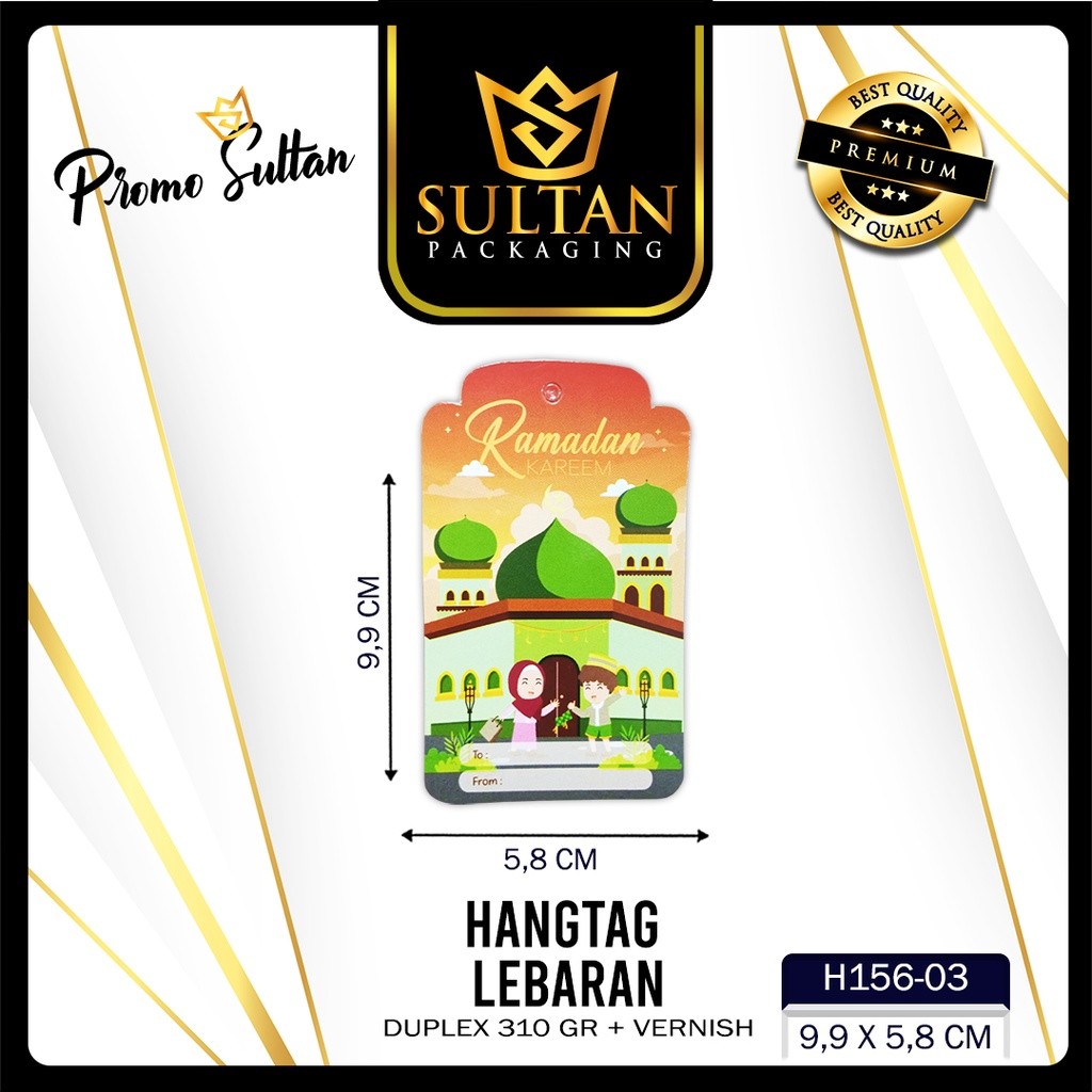Hangtag|Hangtag Murah|Hangtag Lebaran|Hantag Idul Fitri|H156 - Image 5